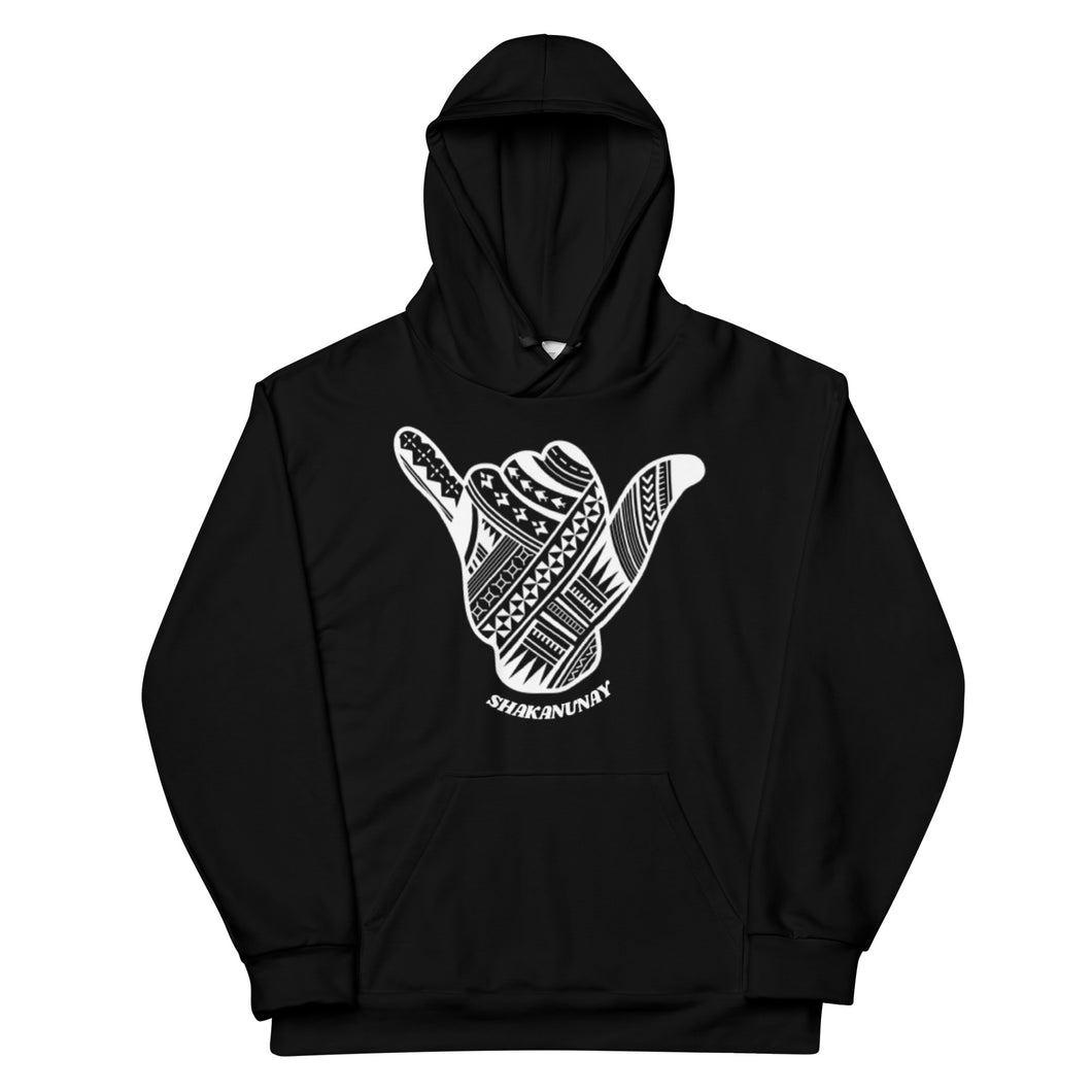 Samoa Tribal Hoodie - Black