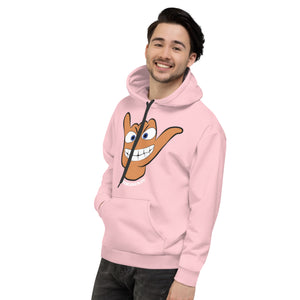 Cousin Shaka Pink Hoodie - Hawai'i Back