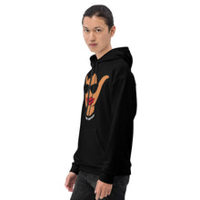 Load image into Gallery viewer, Wahine Shaka Black Hoodie