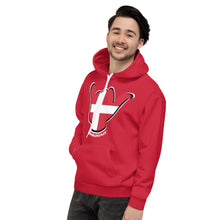 Load image into Gallery viewer, Denmark Red Hoodie