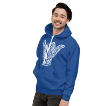 Load image into Gallery viewer, Hawai&#39;i Tribal Blue Hoodie