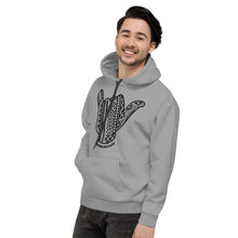 Load image into Gallery viewer, Hawai&#39;i Tribal Grey Hoodie