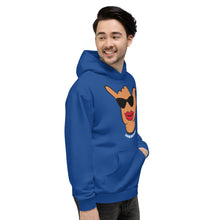 Load image into Gallery viewer, Wahine Shaka Blue Hoodie - Hawai&#39;i Back
