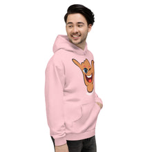 Load image into Gallery viewer, Wink Shaka Pink Hoodie - Hawai&#39;i Back