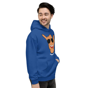 Braddah Shaka Blue Hoodie