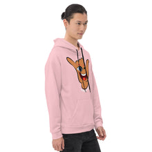Load image into Gallery viewer, Wink Shaka Pink Hoodie