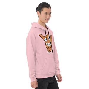 Cousin Shaka Pink Hoodie