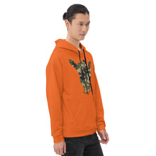 Load image into Gallery viewer, Camo Shaka Orange Hoodie