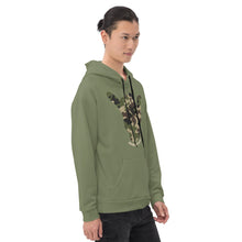 Load image into Gallery viewer, Camo Shaka Green Hoodie