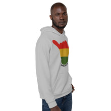 Load image into Gallery viewer, Rasta Shaka Hoodie - Grey