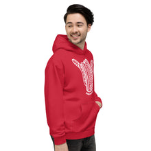 Load image into Gallery viewer, Hawai&#39;i Tribal Red Hoodie