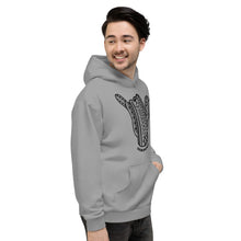 Load image into Gallery viewer, Hawai&#39;i Tribal Grey Hoodie