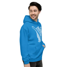 Load image into Gallery viewer, Hawai&#39;i Tribal 2.0 Blue Hoodie