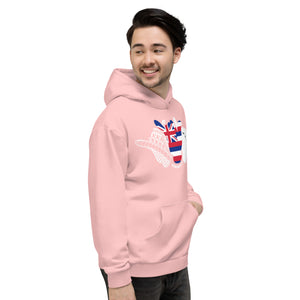 Hawaii TriShaka 2.0 Pink Hoodie