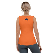 Load image into Gallery viewer, Texas Women&#39;s Orange Tank