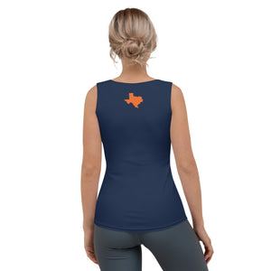 Texas Women's Blue Tank