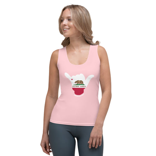 California Women's Tank Top Pink