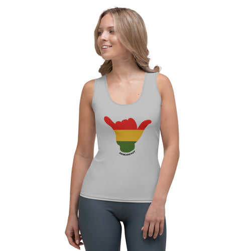 Rasta Shaka Women's Tank - Grey