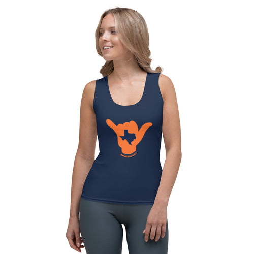 Texas Women's Blue Tank