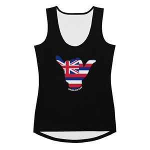 Hawai'i Women's Tank -Black