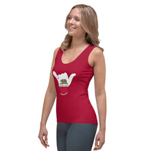 Load image into Gallery viewer, California Women&#39;s Tank Red