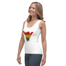Load image into Gallery viewer, Rasta Shaka Women&#39;s Tank - White