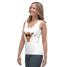 Load image into Gallery viewer, Braddah Shaka White Women&#39;s Tank
