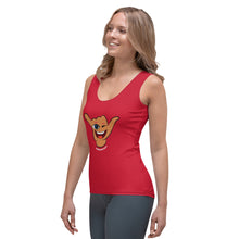 Load image into Gallery viewer, Wink Shaka Red Women&#39;s Tank