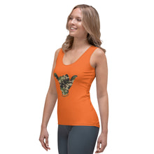 Load image into Gallery viewer, Camo Shaka Orange Women&#39;s Tank