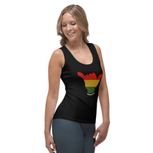 Load image into Gallery viewer, Rasta Shaka Women&#39;s Tank - Black