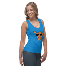 Load image into Gallery viewer, Braddah Shaka Blue Women&#39;s Tank