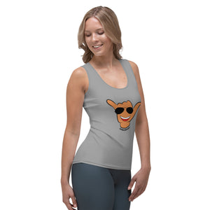 Braddah Shaka Grey Women's Tank