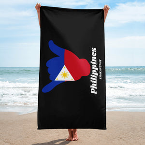 Philippines Black Towel