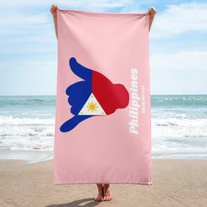Philippines Pink Towel