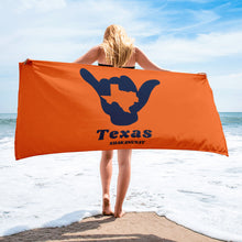 Load image into Gallery viewer, Texas Orange Towel