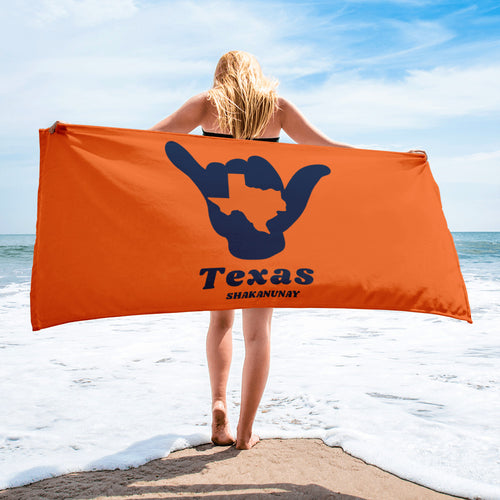 Texas Orange Towel