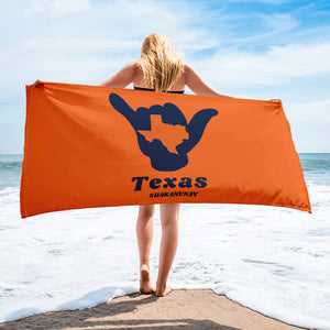 Texas Orange Towel