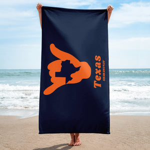 Texas Blue Towel