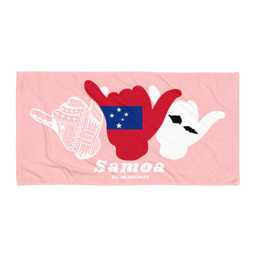 Samoa TriTowel Pink
