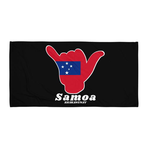 Samoa Black Towel